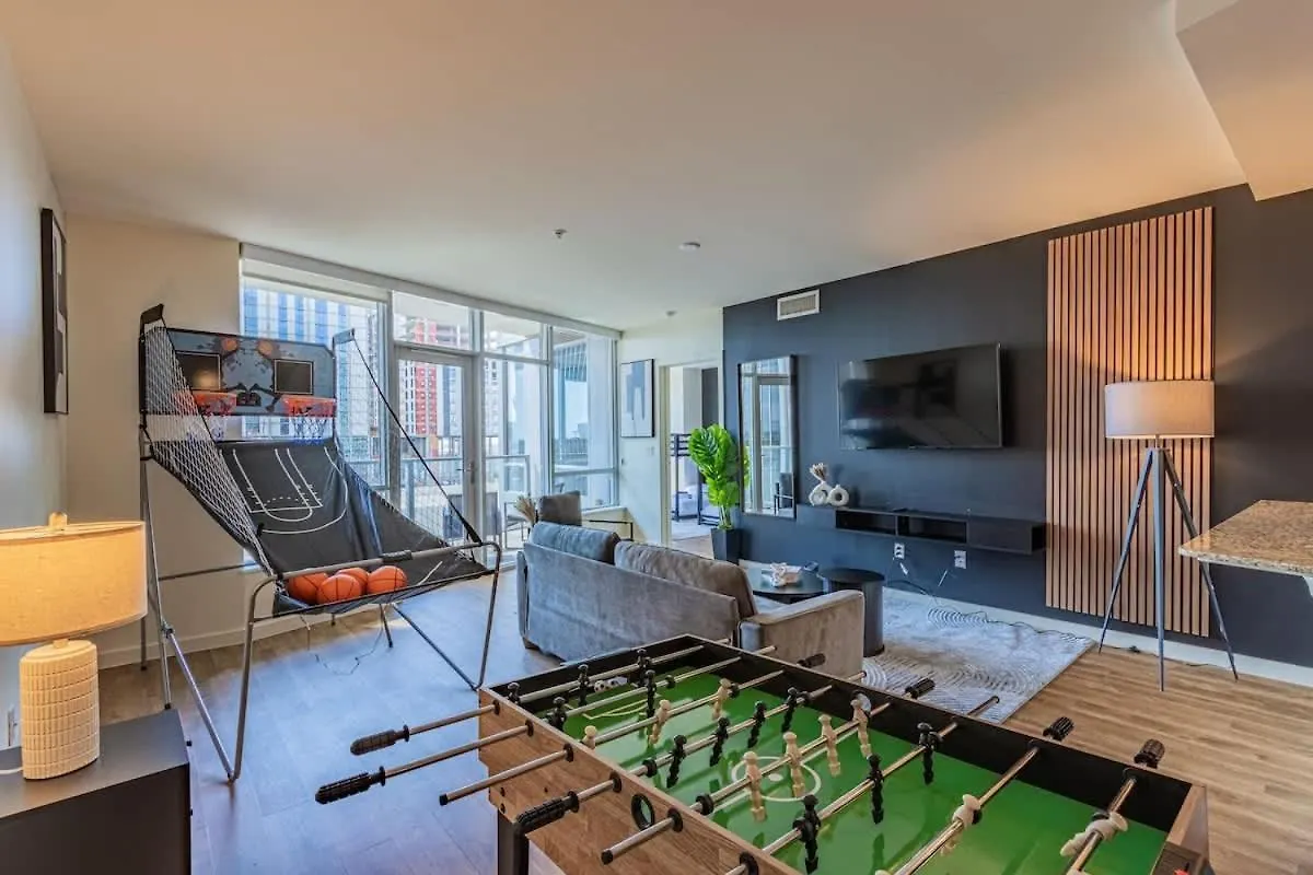 Appartamento Stylish 1Br Highrise Dt, Parking, Pool, Gym, W-D, Golf Phoenix