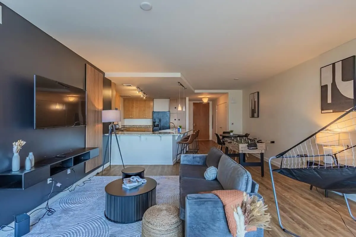 Appartamento Stylish 1Br Highrise Dt, Parking, Pool, Gym, W-D, Golf Phoenix